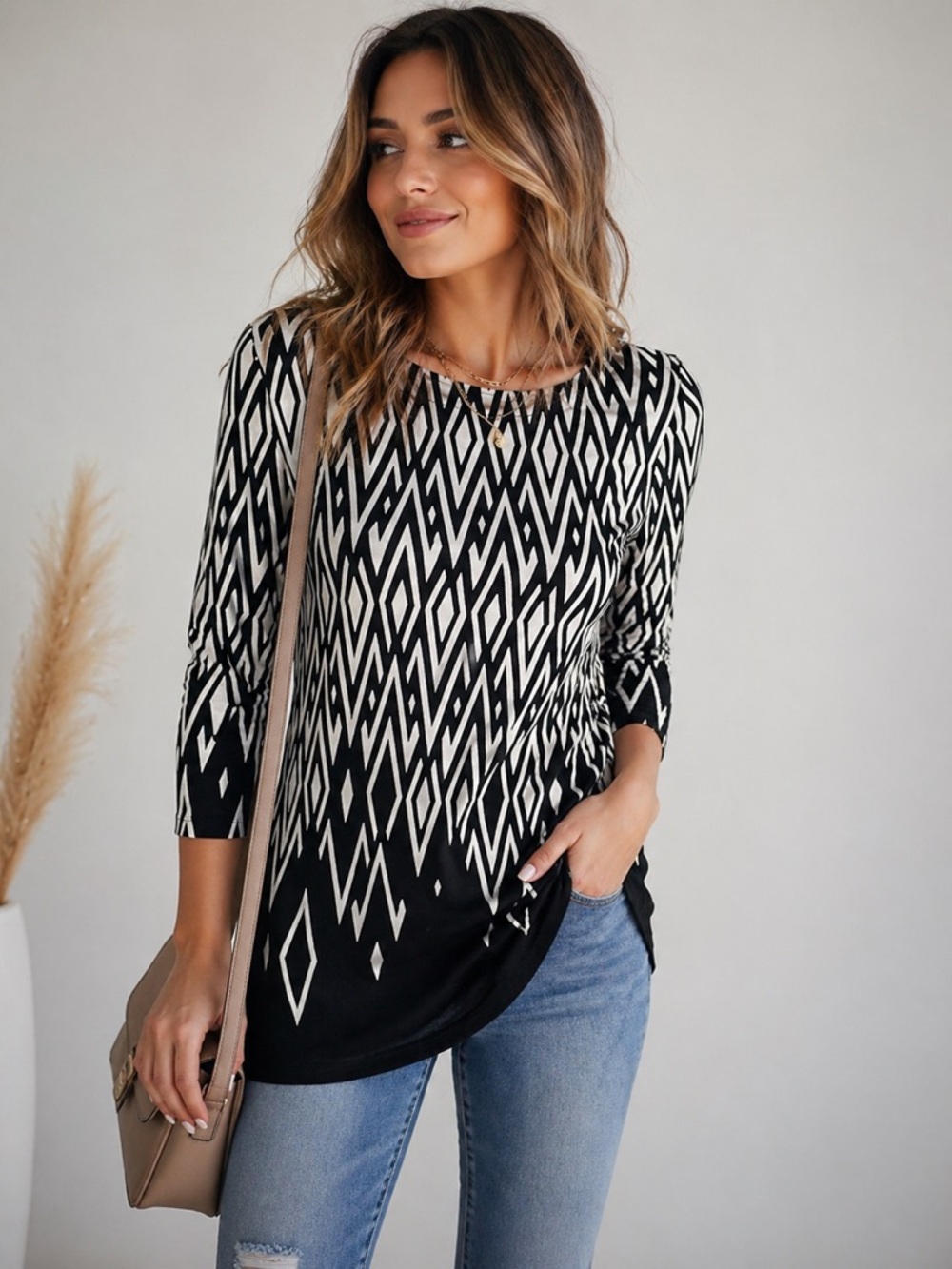 Rafaella‎ women’s tunic top EUC